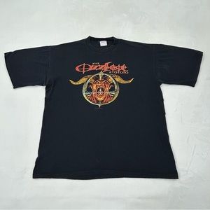 Vintage 2000 The Ozzfest All Sports Event Black Metal Single Stitch Shirt Men XL